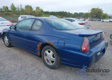 2003 Chevrolet Monte Carlo Ss z USA, uszkodzony, nr VIN 2G1WX12K439360658